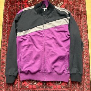 Y2K Oakley Software GRAIL Zip Up Hoodie Mens Small